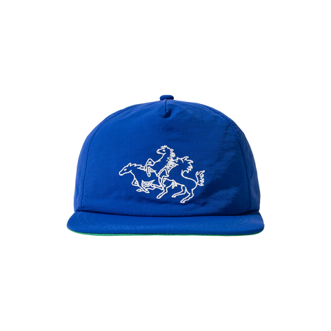 Stallion 5-Panel Nylon Hat - Dazzling Blue