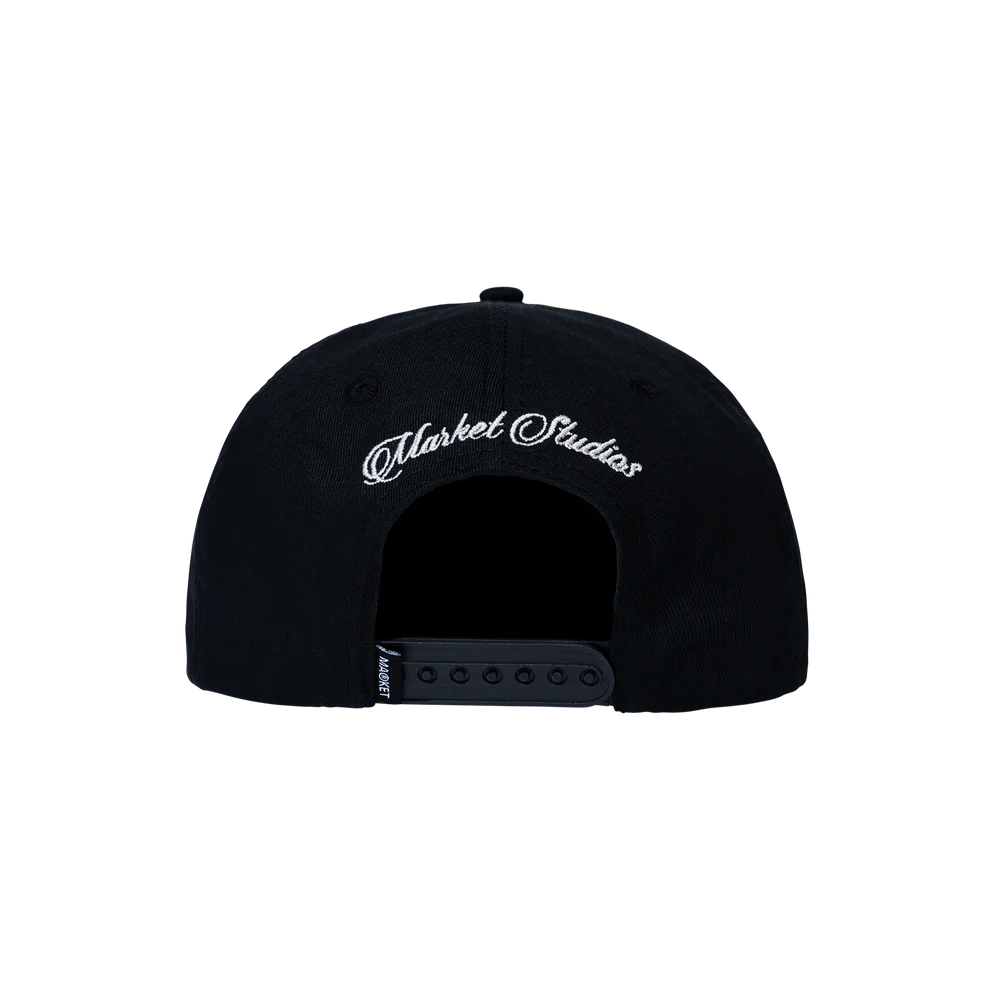 Betty Boop Mascot 5-Panel Hat - Black