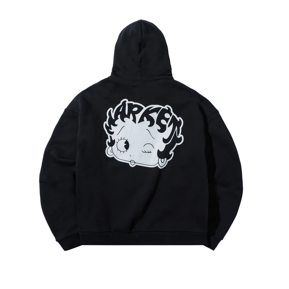 Betty Boop Mascot Hoodie - Black