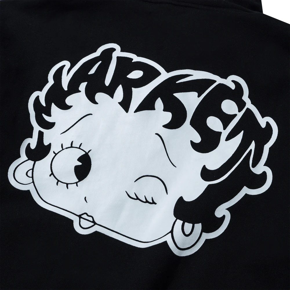 Betty Boop Mascot Hoodie - Black