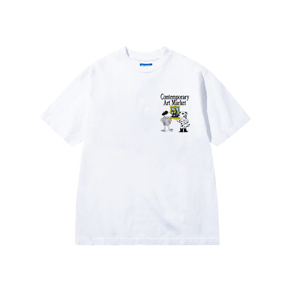 Smiley Museum UV T-Shirt - White