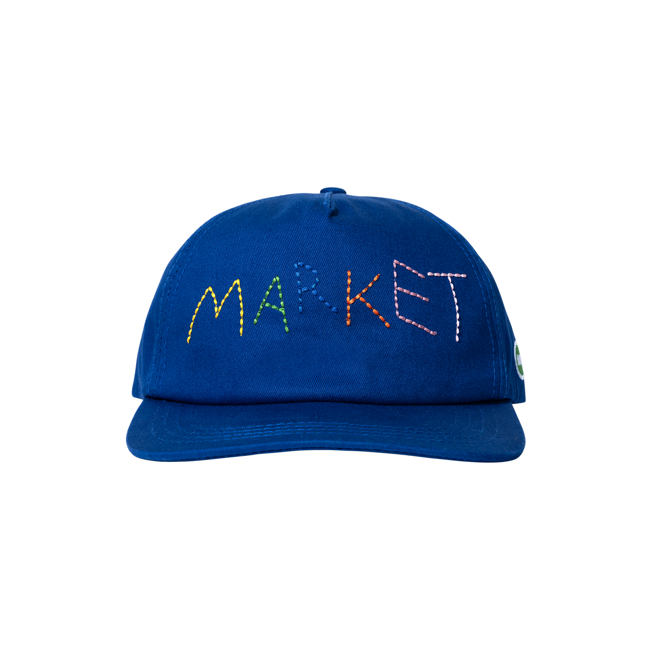 Soft Stitch 5-Panel Hat - Egyptian Blue