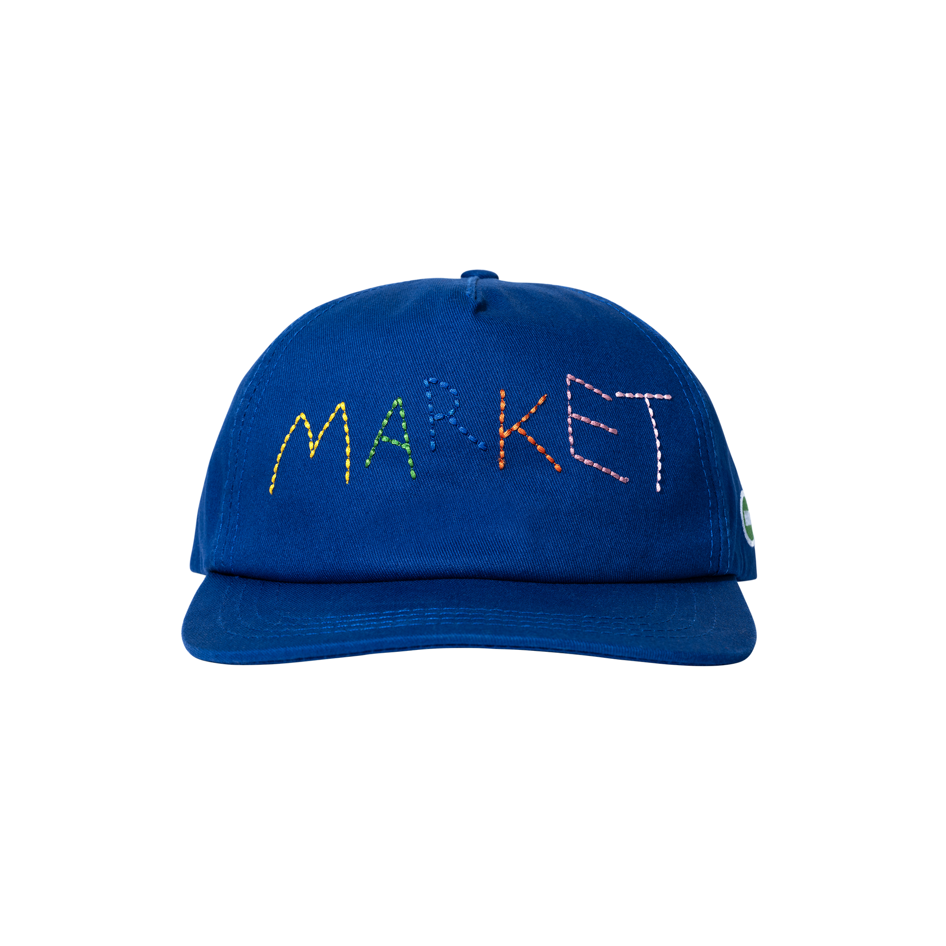 Soft Stitch 5-Panel Hat - Egyptian Blue