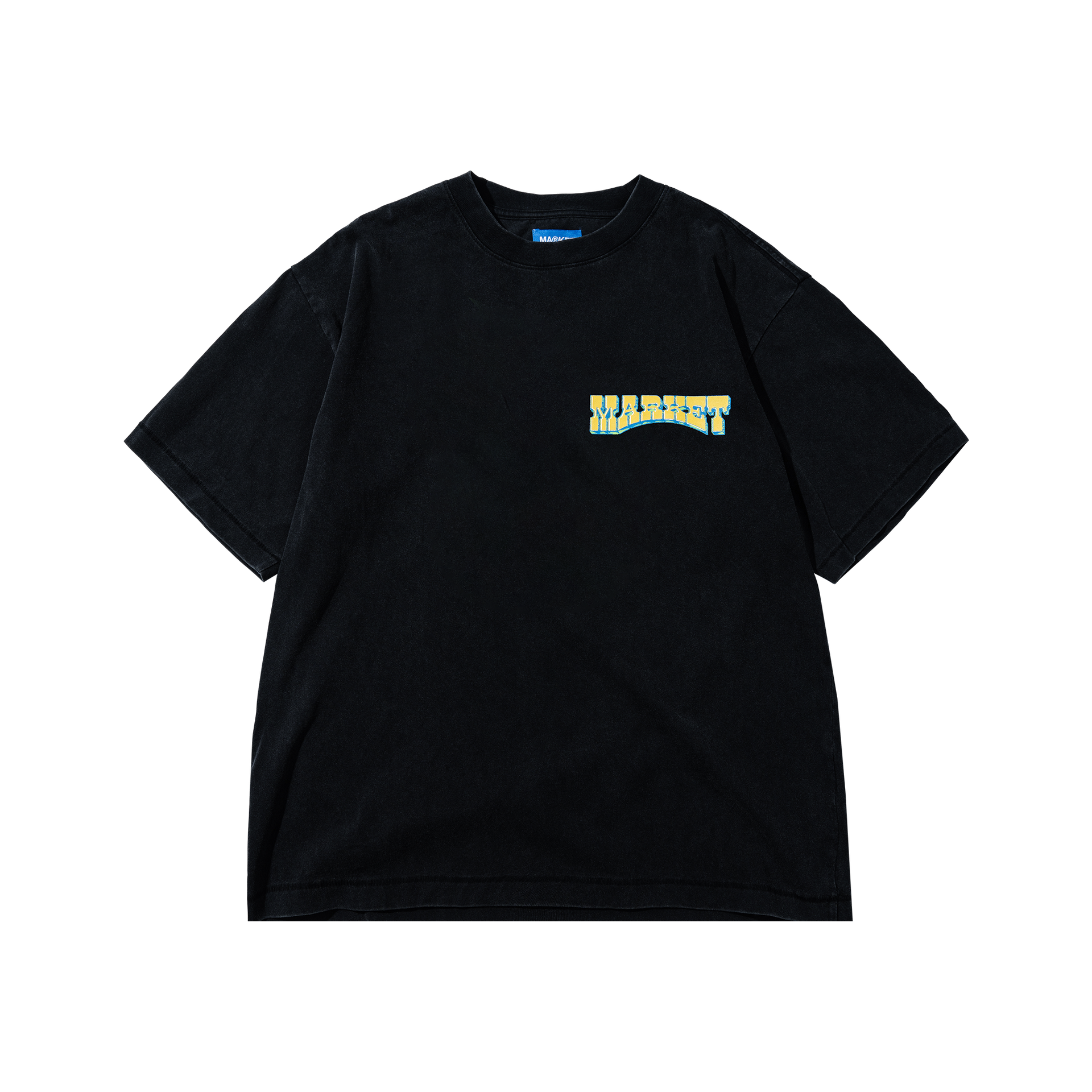 Farmers Market T-Shirt - Washed Black