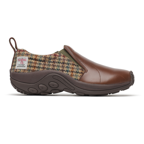 Jungle Moc OG x Harris Tweed - Dark Walnut
