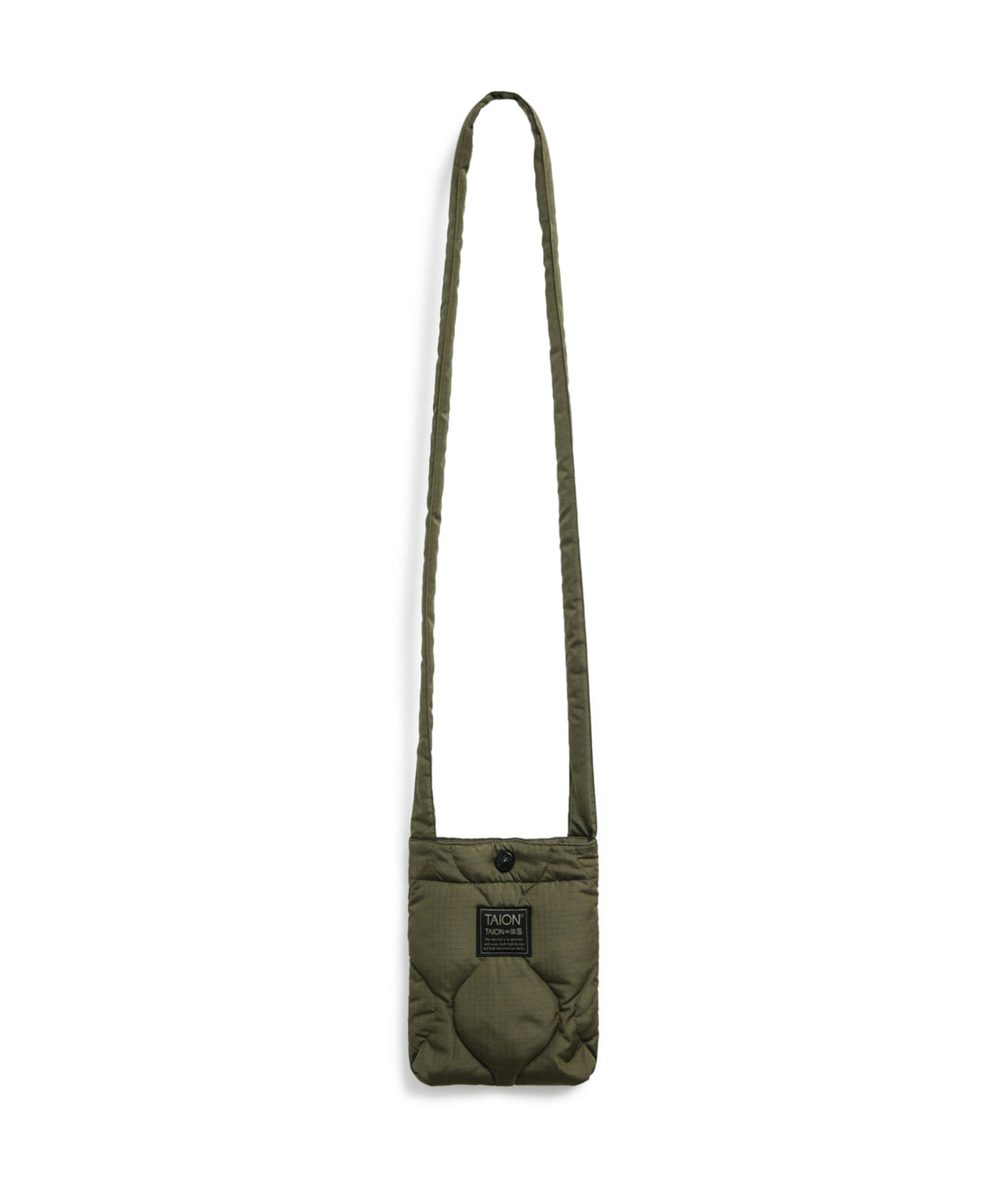 Military Crossbody Down Bag Small - Dark Olive