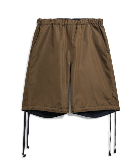 Non-Down Military Reversible Shorts - Dark Navy