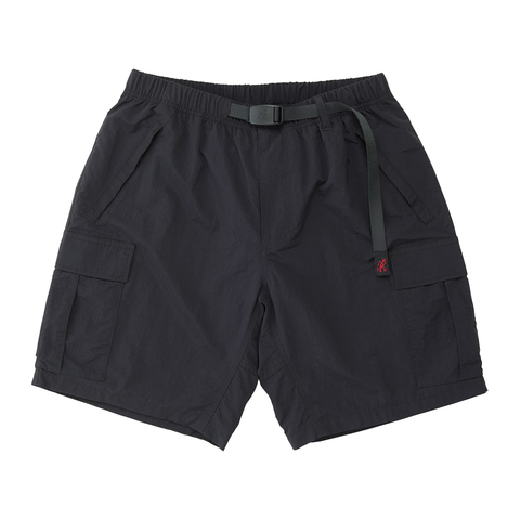 Nylon Explorer Cargo Short - Black