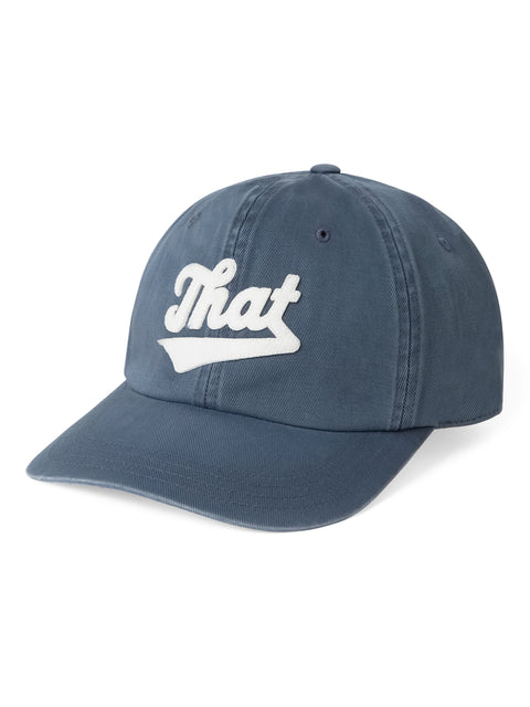 Overdyed That Applique Cap - Washed Navy