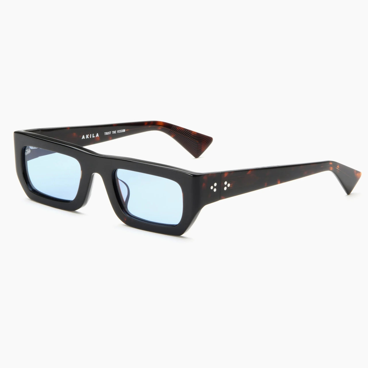 Polaris Sunglasses - Dark Tortoise/Blue