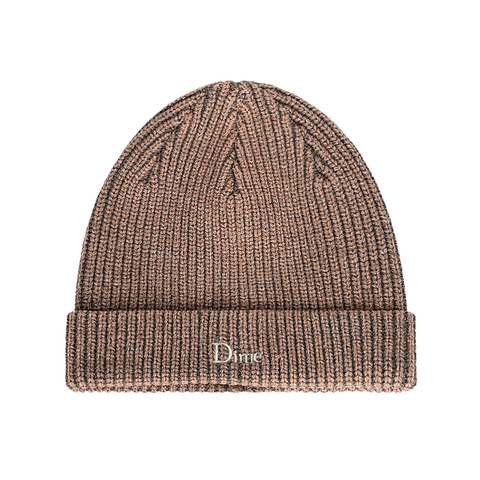 Rib Folded Beanie - Oak
