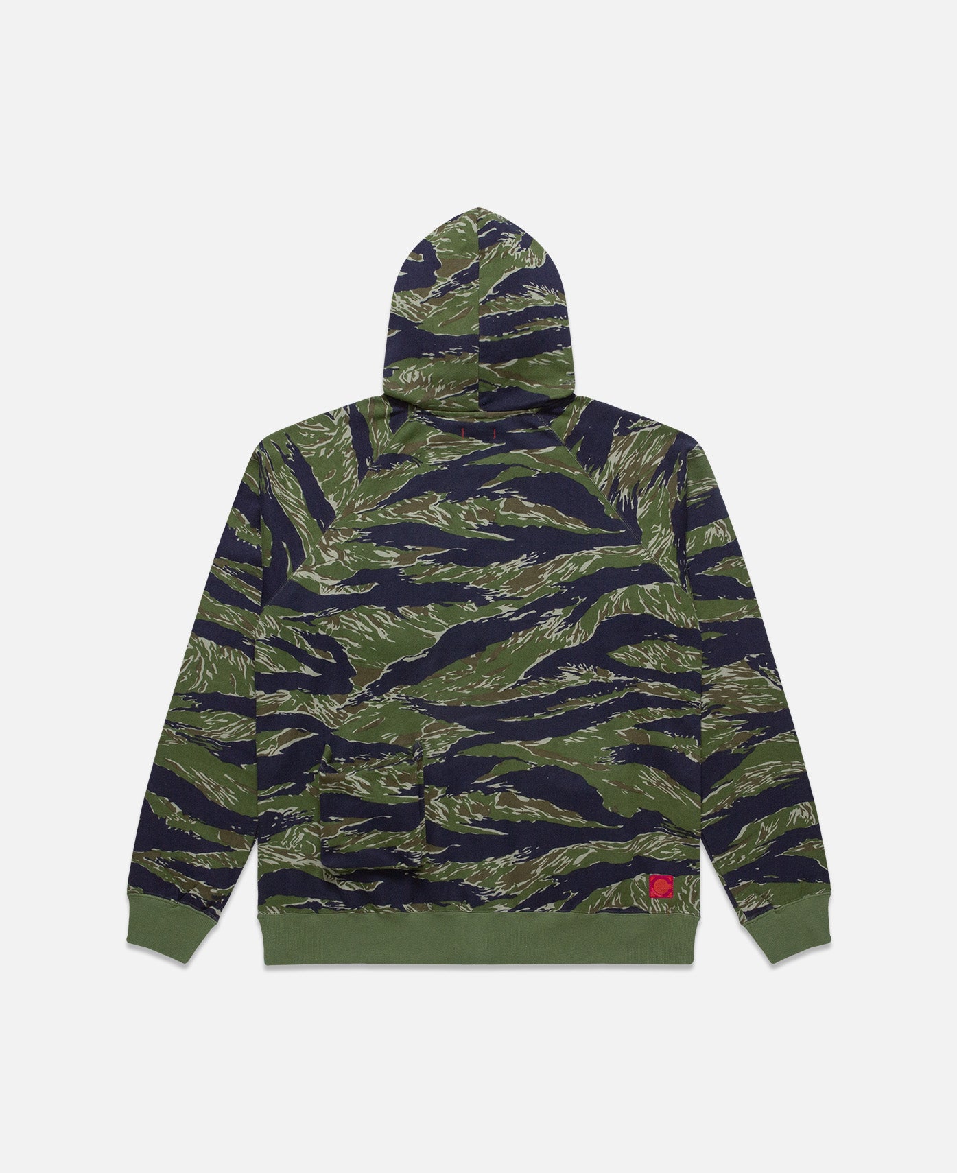 Kung Fu Parka Hoodie- Black/Camo