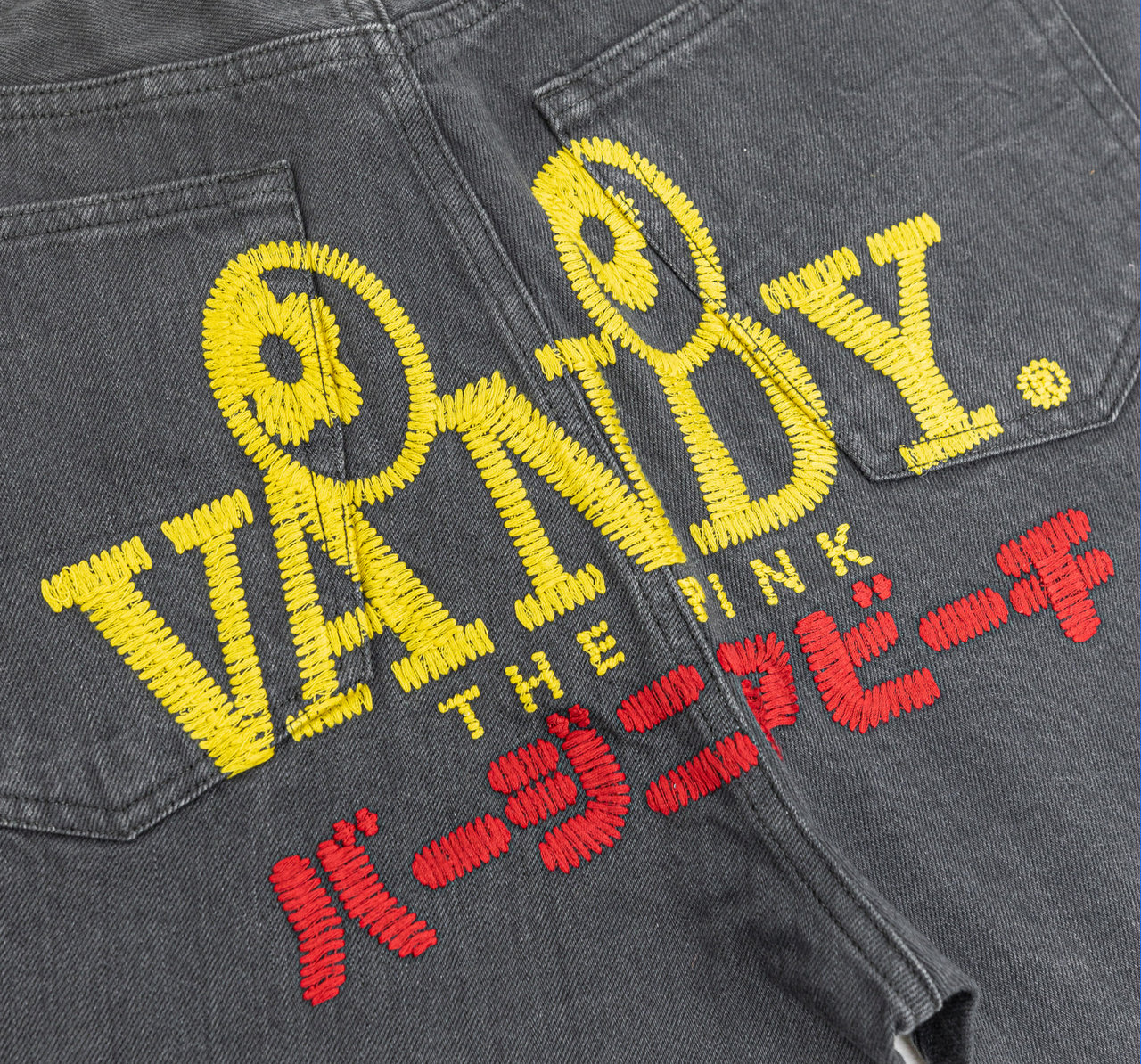 Vandy Japanese Denim Jeans - Black