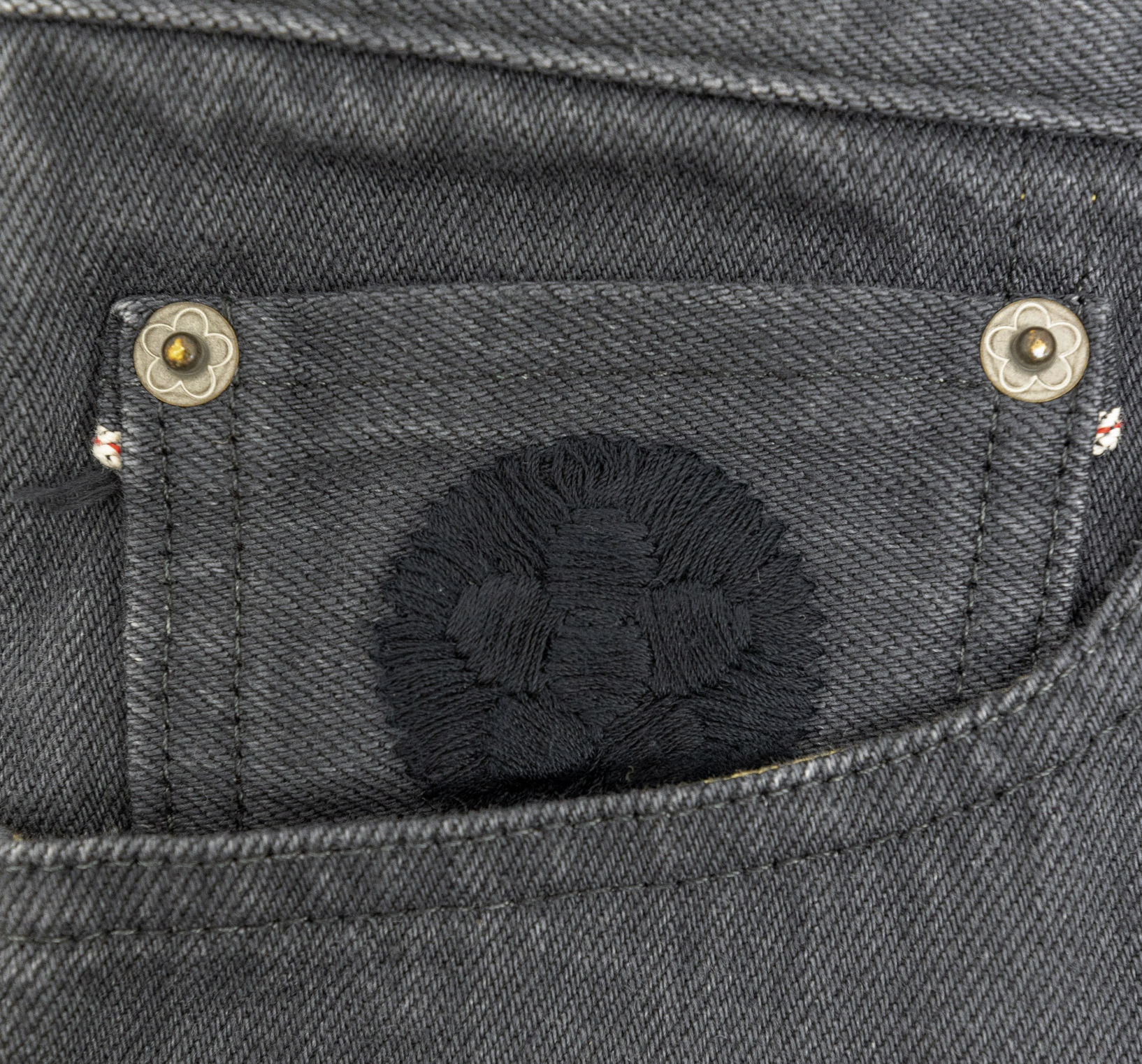 Vandy Japanese Denim Jeans - Black