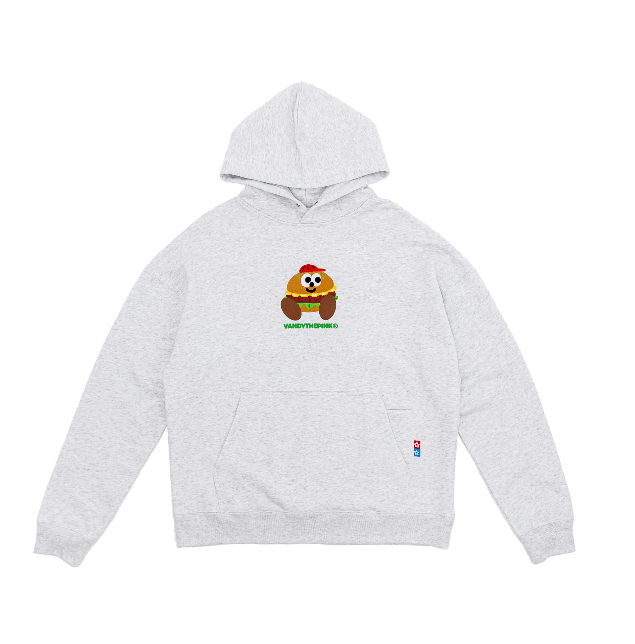 Charr Burger Hoodie - Grey