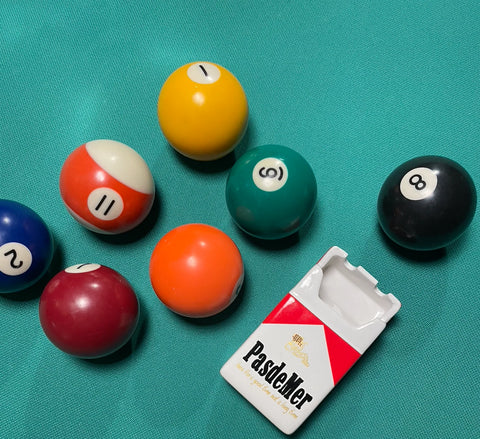 Not A Long Time Ashtray - White/Red