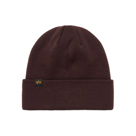 Essential Short Cuff Beanie - Cocoa