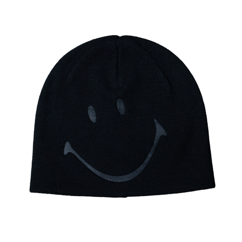Smiley Core Beanie - Black