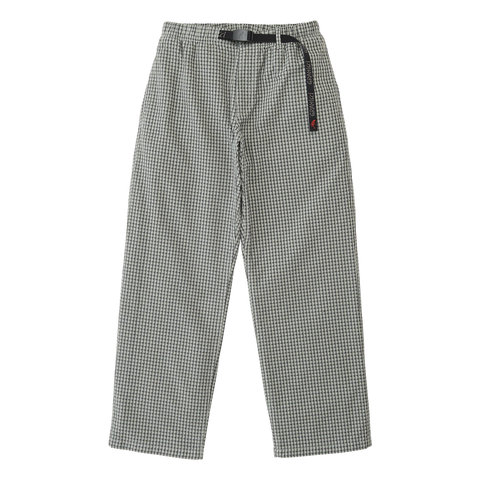Dobby Plaid Gramicci Straight Fit Pant - Stone