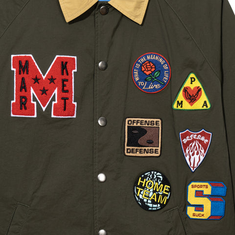 Summer League Coaches Jacket - Forest Green