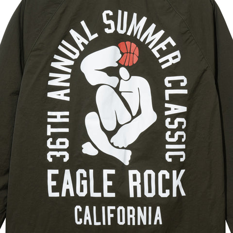 Summer League Coaches Jacket - Forest Green