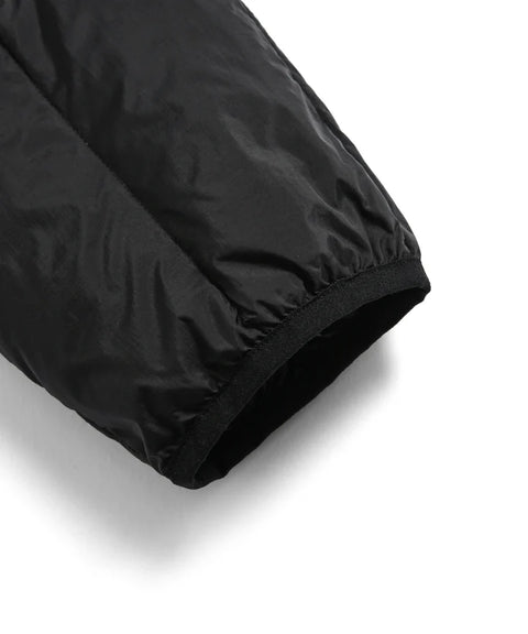 Work Crew Neck Button Down Jacket - Black