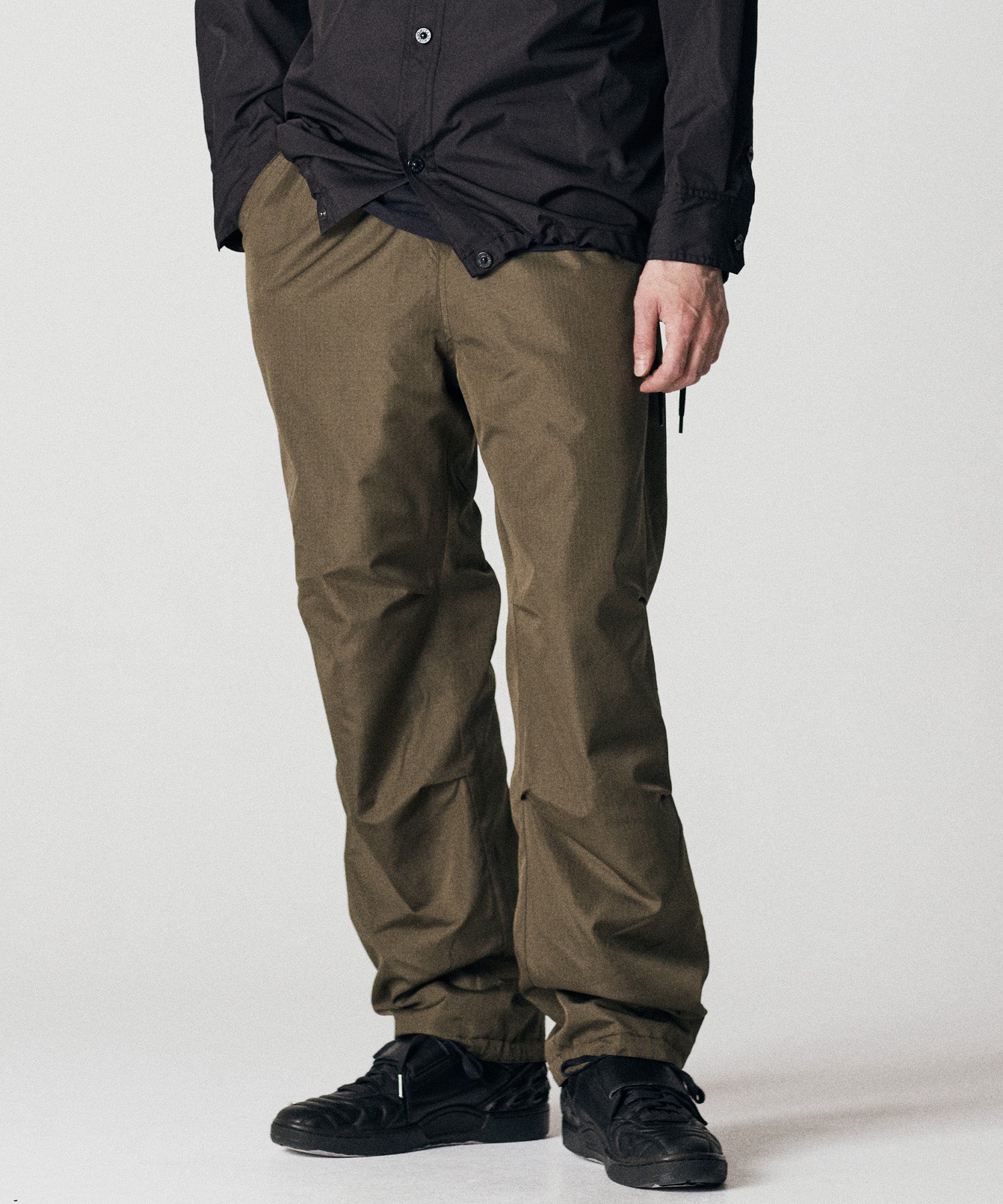 Non-Down Military Reversible Pant - Black