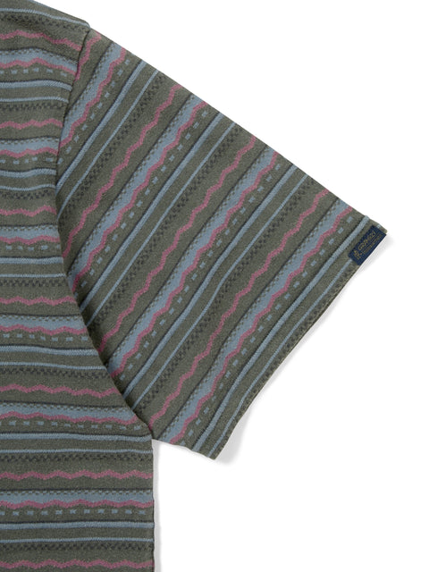 TNT x Gramicci Faded Striped T-Shirt - Sage
