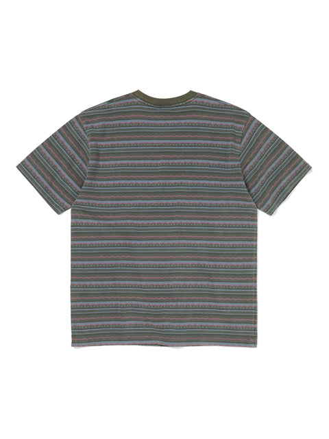 TNT x Gramicci Faded Striped T-Shirt - Sage