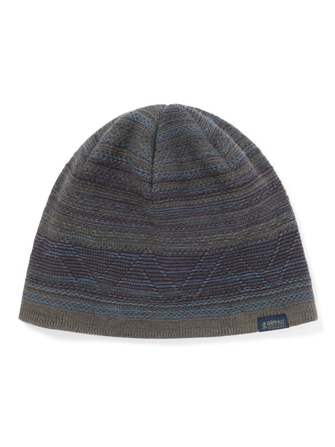 TNT x Gramicci Pattern Knit Beanie - Light Navy