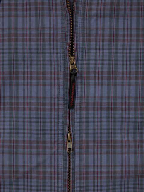 TNT x Gramicci Washed Wind Jacket - Navy Plaid