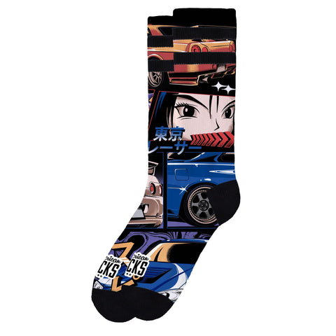 Crew Sock - Tokyo Drift