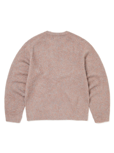 Thi Logo Knit Sweater - Dusty Pink