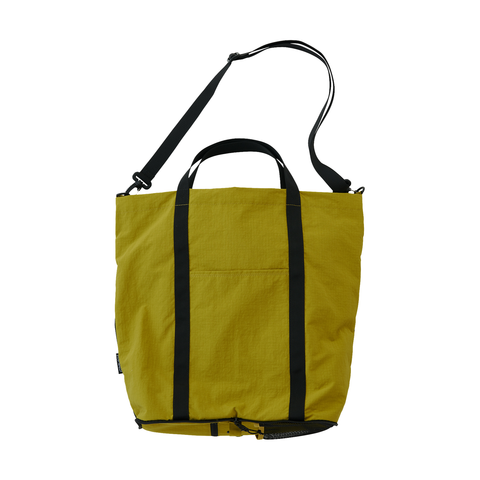 Nylon Packable Tote - Chartreuse