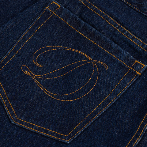 Women's Baggy Denim Pant - Indigo