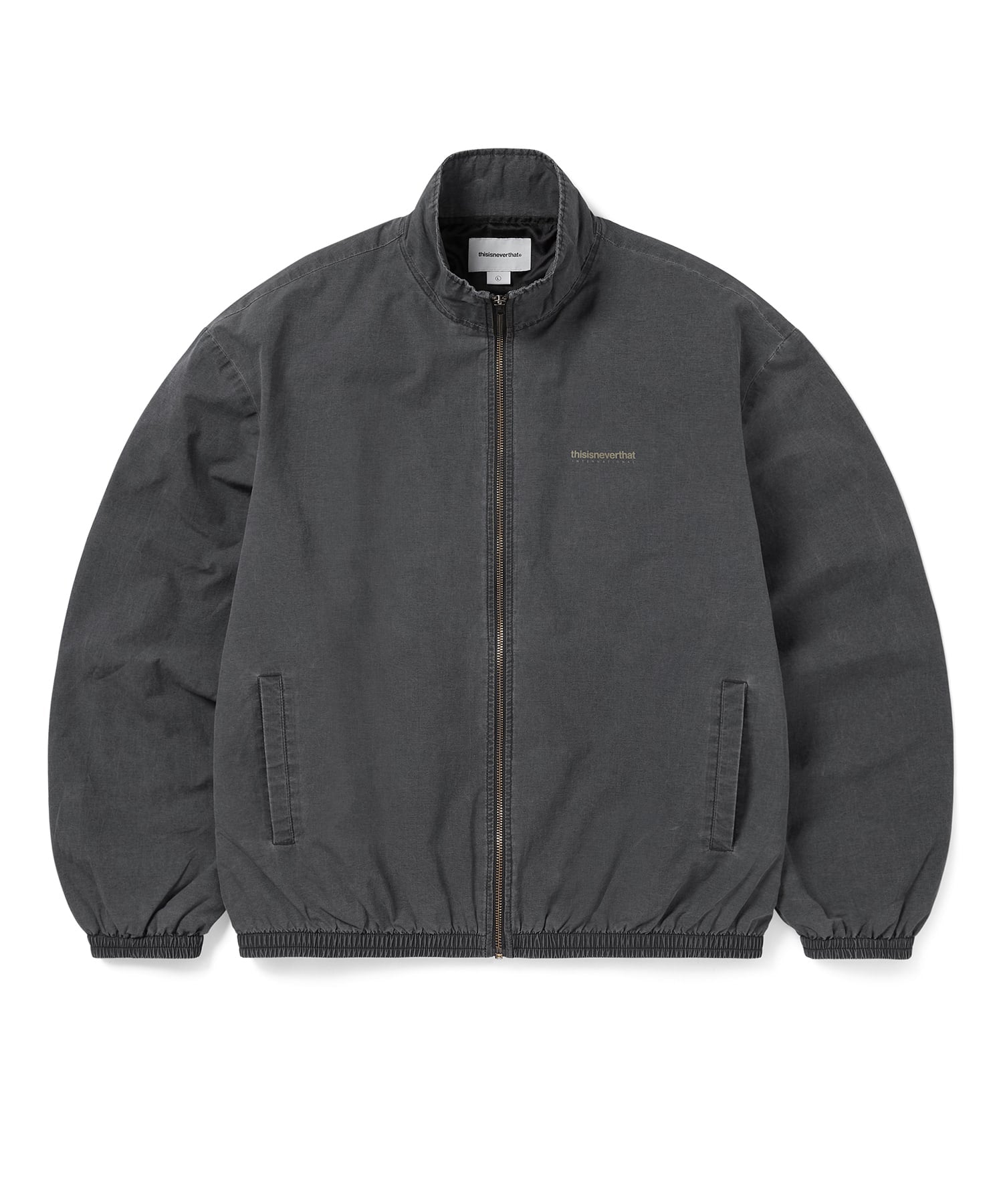 thisisneverthat | Drop Out Store | Washed INTL Team Jacket - Navy