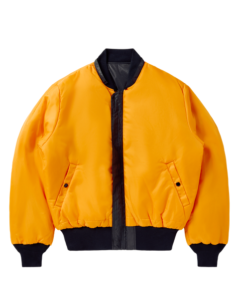 ICECREAM x Alpha Reflective Fur Collar Jacket - Black