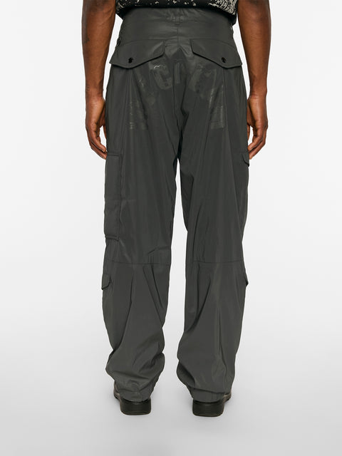 ICECREAM x Alpha Fur Patch Pant - Black