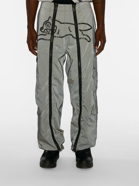 ICECREAM x Alpha Fur Patch Pant - Black