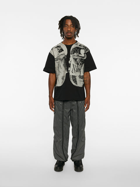ICECREAM x Alpha Graphic T-Shirt - Black