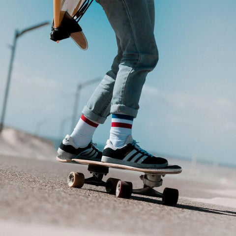 Crew Sock American Pride - White/Blue/Red