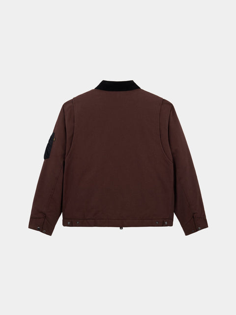 Butler Relaxed Fit Work Jacket - Cocoa