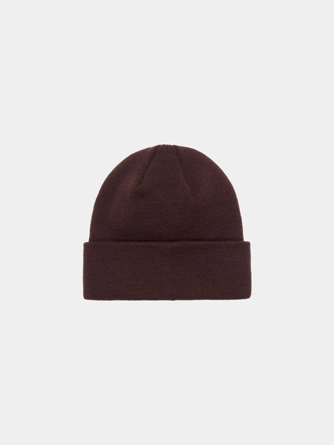 Essential Short Cuff Beanie - Cocoa