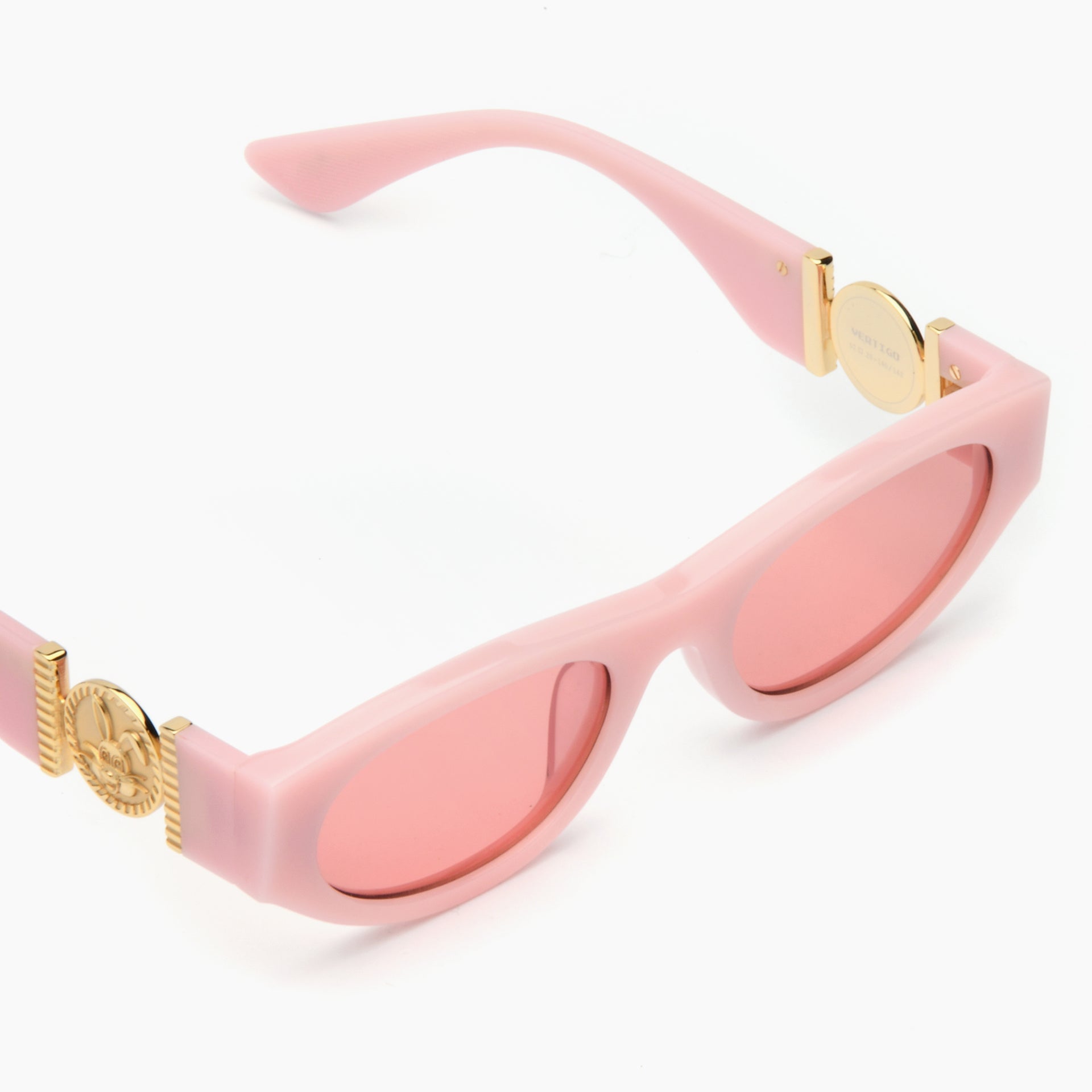 Freddie Gibbs Vertigo Sunglasses - Pink/Pink