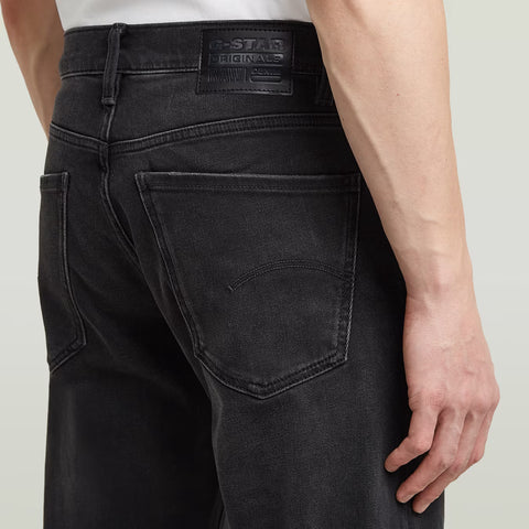Mosa Straight Jeans - Worn in Black Moon