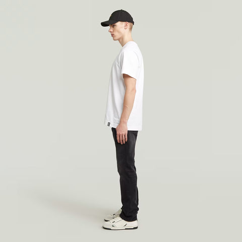 Mosa Straight Jeans - Worn in Black Moon