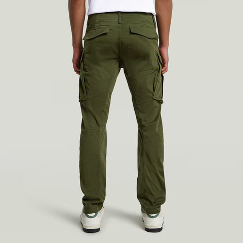 Rovic Zip 3D Regular Tapered Pant - DK Bronze Green