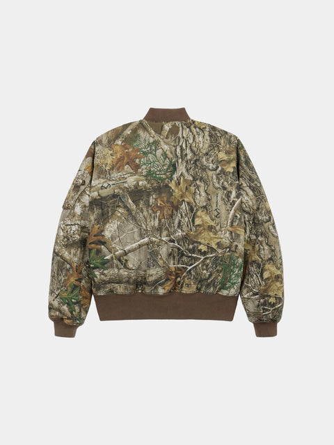 MA-1 Cotton Camo Heritage Fit Flight Jacket - Real Tree Camo