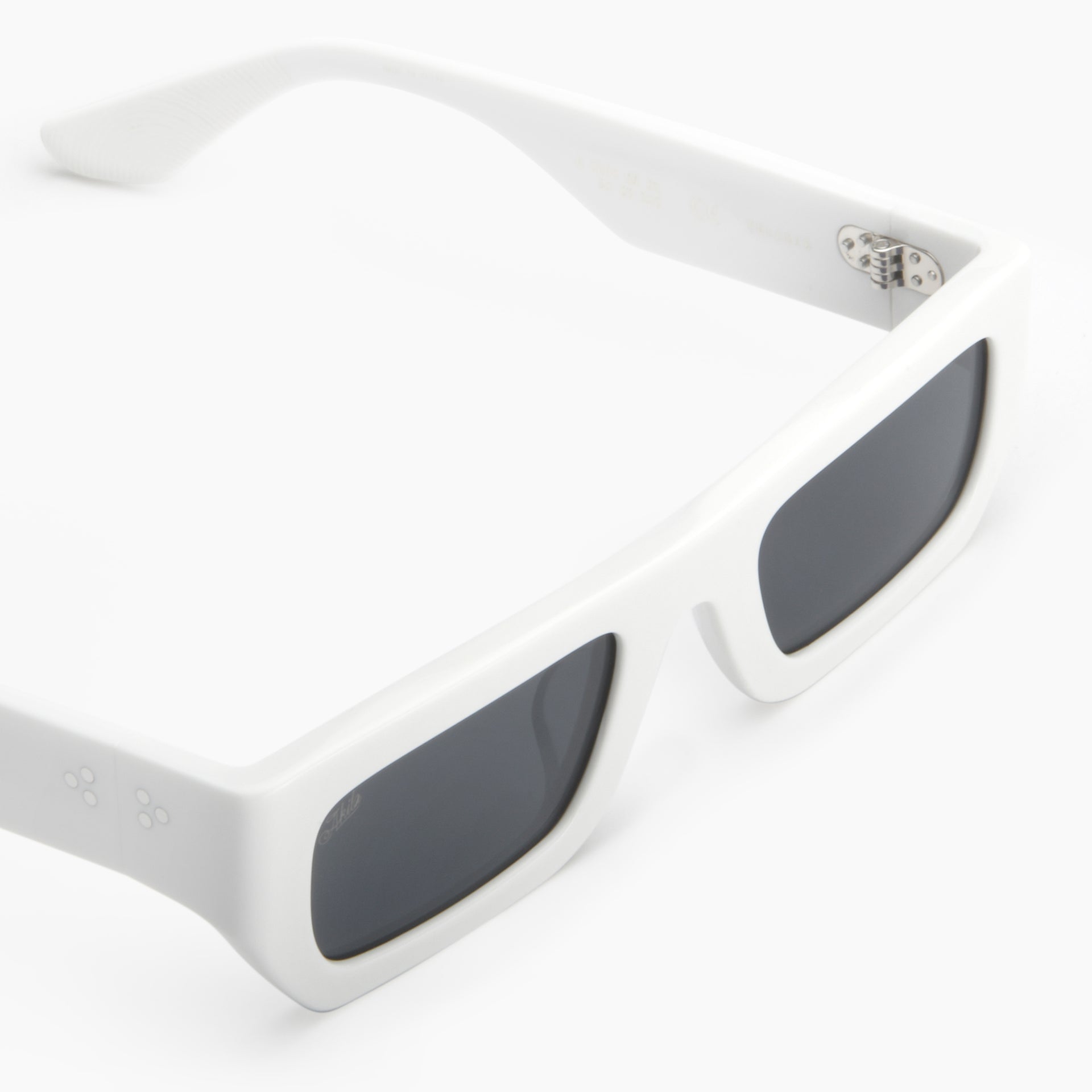 Polaris Sunglasses - White/Black