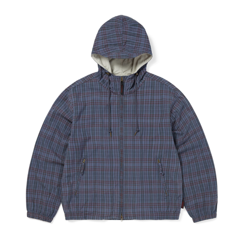 TNT x Gramicci Washed Wind Jacket - Navy Plaid